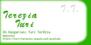 terezia turi business card